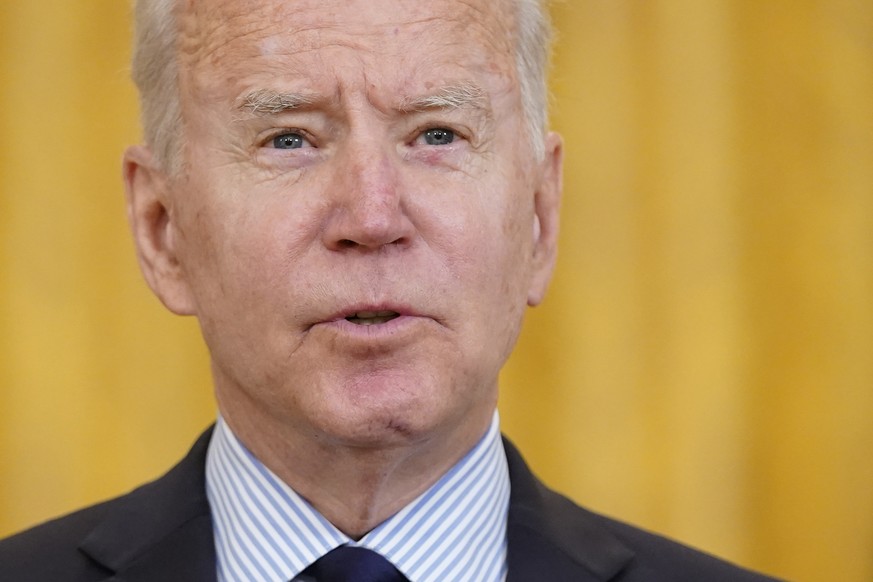 07.05.2021, USA, Washington: Joe Biden, Pr