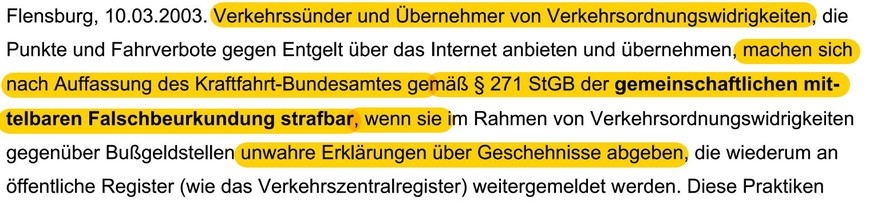 Kraftfahrtbundesamt Beschluss