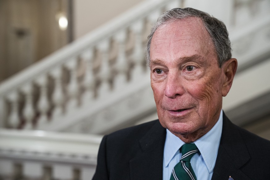 Bloomberg ist der ehemalige Bürgermeister von New York.