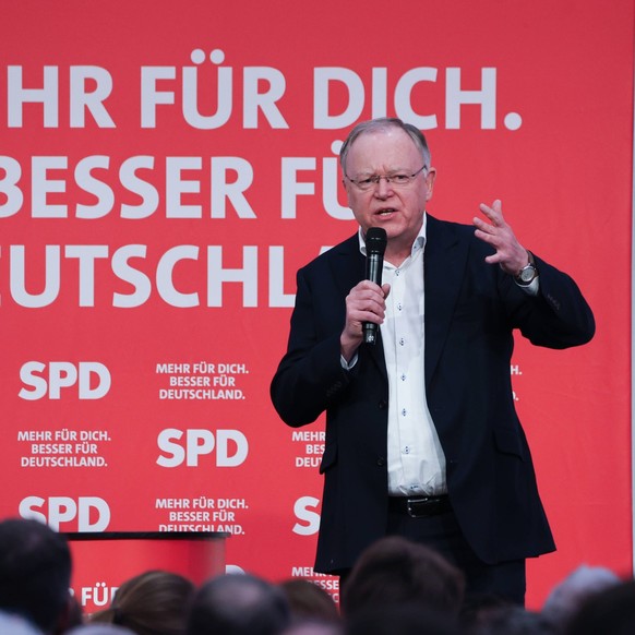 Bundestagswahlkampf 2025. Diskussionsveranstaltung der SPD unter dem Motto Mehr f