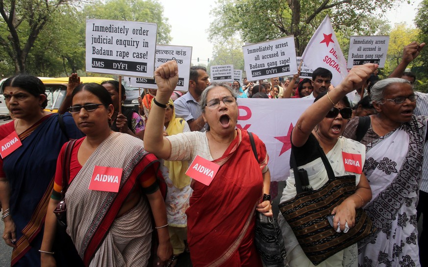 Immer wieder gibt es in Indien große Demonstrationen wegen Vergewaltigungen