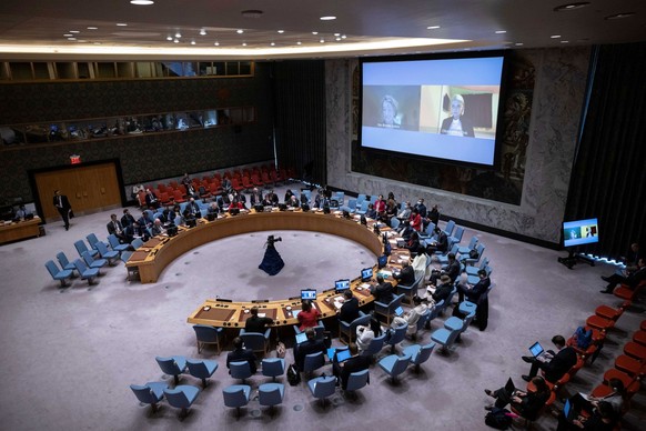 Im Sicherheitsrat der Vereinten Nationen gab es einen heftigen Schlagabtausch.