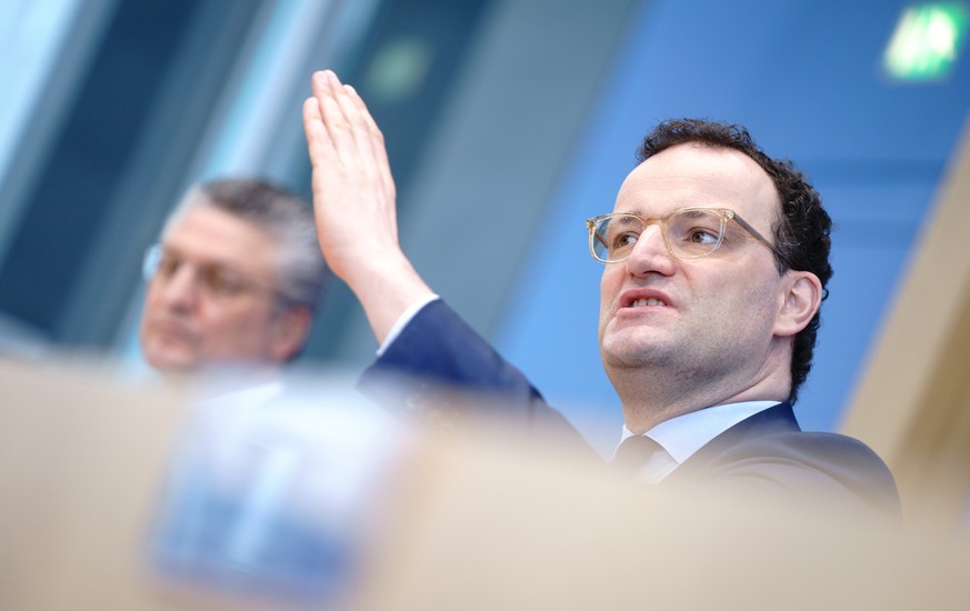 19.02.2021, Berlin: Jens Spahn (CDU), Bundesminister f