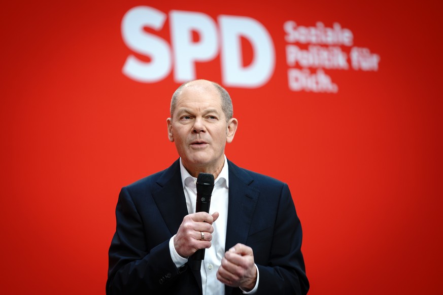 07.02.2021, Berlin: Olaf Scholz (SPD), Bundesminister der Finanzen, h