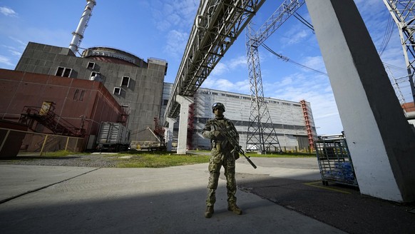 Das Atomkraftwerk Saporischschja befindet aktuell unter russischer Kontrolle.