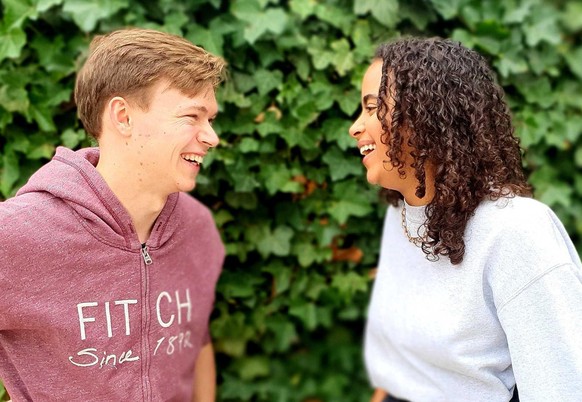 Gemeinsam für die Grüne Jugend: Timon Dzienus und Sarah-Lee Heinrich.