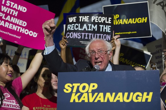 Bernie Sanders protestiert gegen Trumps Nominierung