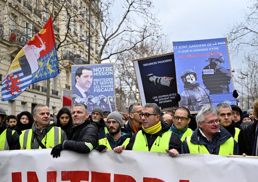 Das Innenministerium meldete 17.400 Teilnehmer, 8000 davon in der Hauptstadt Paris.