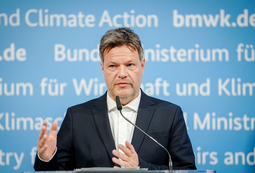 Wirtschaftsminister Robert Habeck (Grüne)