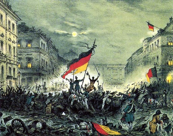 Märzrevolution 18. März 1848 Breiten Str. Berlin