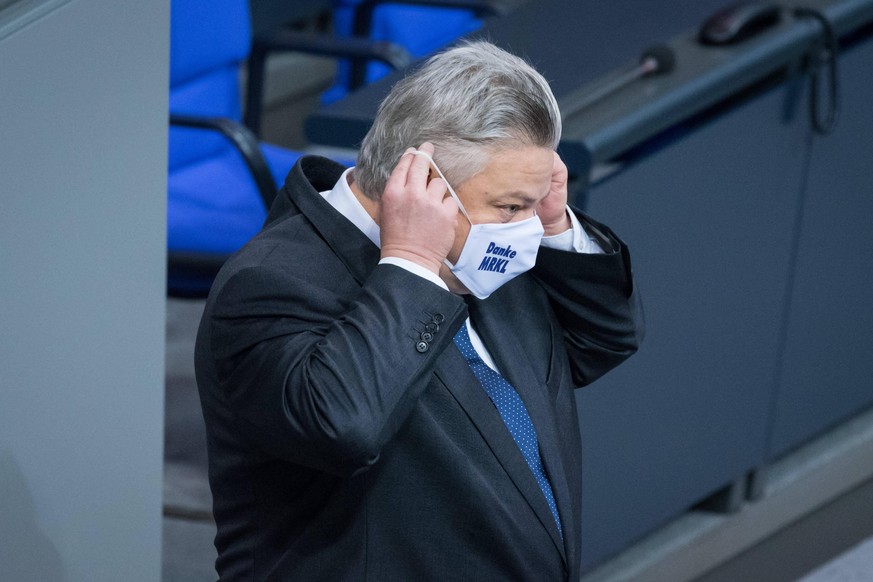 Berlin, Plenarsitzung im Bundestag Deutschland, Berlin - 30.10.2020: Im Bild ist Thomas Seitz afd, ausschnitt h