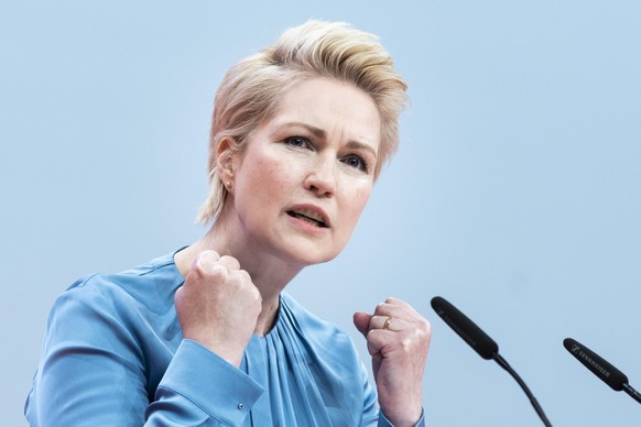 Die Ministerpräsidentin von Mecklenburg-Vorpommern: Manuela Schwesig.