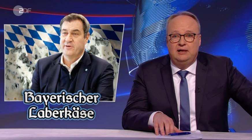 Markus Söders Extra-Tour bei der Pflege-Impfpflicht: ein gefundenes Fressen für die "heute-show".