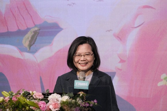 Präsidentin Tsai Ing-wen strebt die Unabhängigkeit Taiwans an.