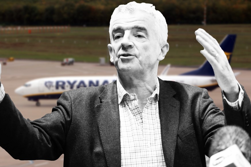 Ryanair-Chef O'Leary wehrt sich gegen Vorwürfe. 