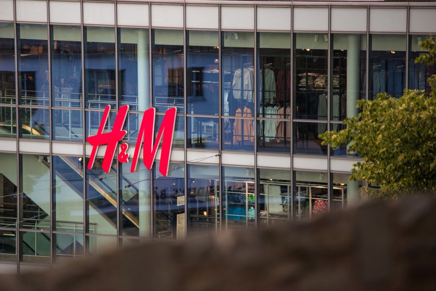 siegen, North Rhine-Westphalia/germany - 11 07 19: h&amp;m sign in siegen germany