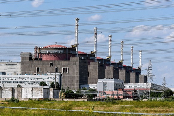 Das Atomkraftwerk bei Saporischschja ist das größte Europas. 