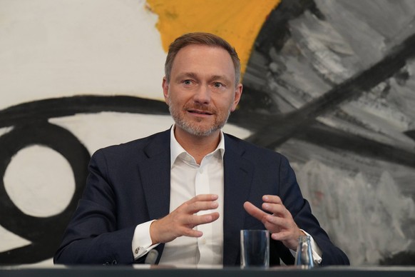 Christian Lindner 4.9.2022 Christian Lindner, Bundesminister der Finanzen, Bundesvorsitzender der Freien Demokratischen Partei, informiert die Presse �ber das Ergebnispapier des Koalitionsausschusses  ...