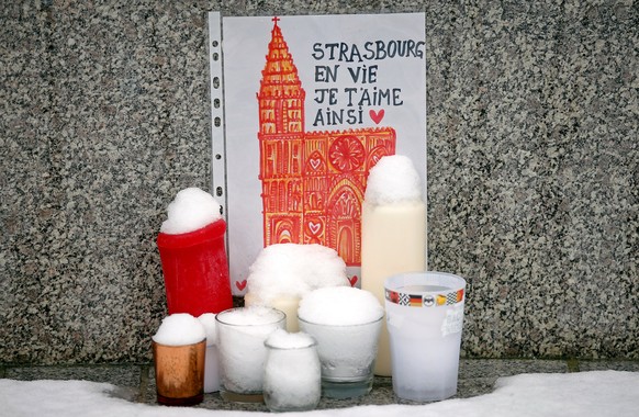 Gedenken an die Opfer des Straßburg-Anschlags