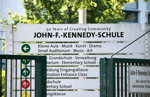 Das Motto der Schule: "Creating Community".