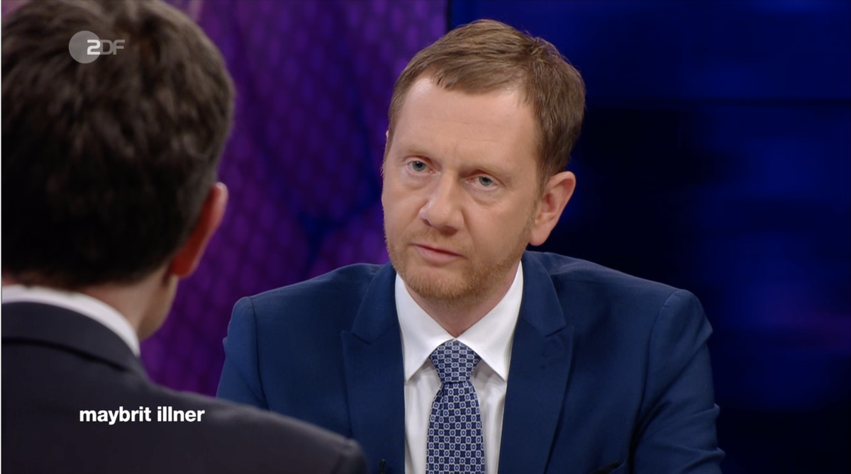 Michael Kretschmer nahm Buschmann wegen Telegram in die Pflicht.