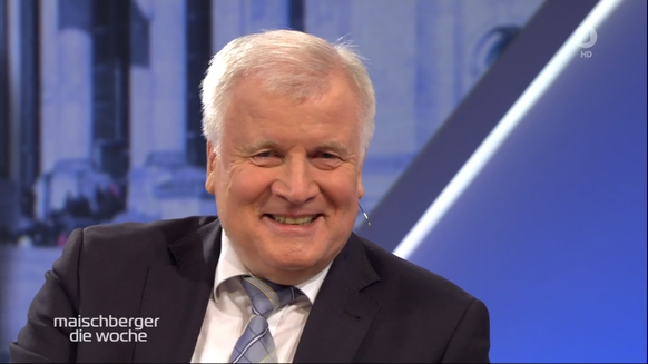 Horst Seehofer lächelt vieles weg.