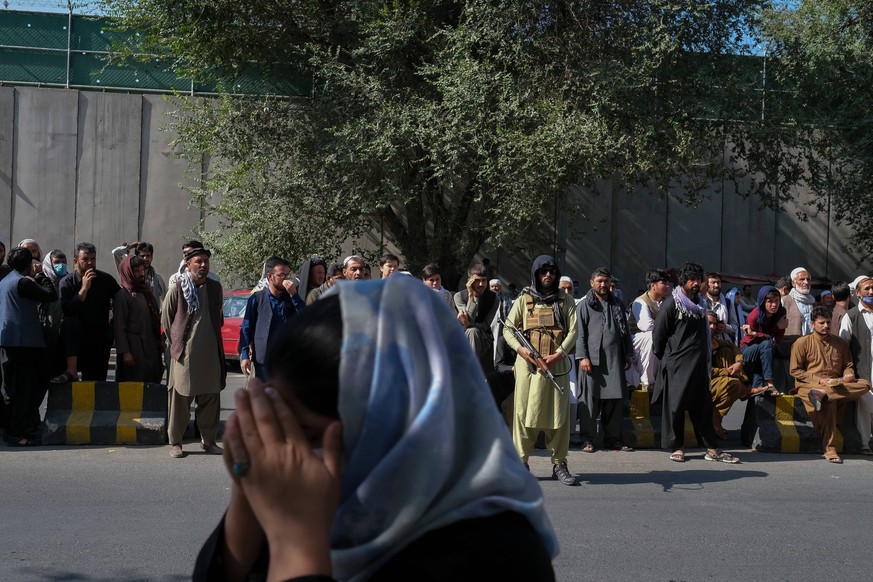 Talibanistan 09/01/2021 Kabul, Afghanistan. Anti government demonstrations against Taliban in Kabul, Afghanistan. The fall of the Afghan government to the Taliban after the 20 years of US control in A ...