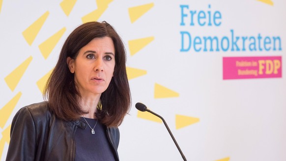 Berlin, Pressekonferenz der FDP Fraktion Deutschland, Berlin - 06.10.2020: Im Bild ist Katja Suding fdp w