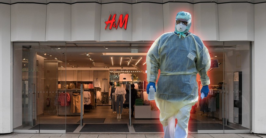 H&amp;M prüft derzeit, ob seine Lieferketten die Herstellung von Schutzausrüstung hergeben.