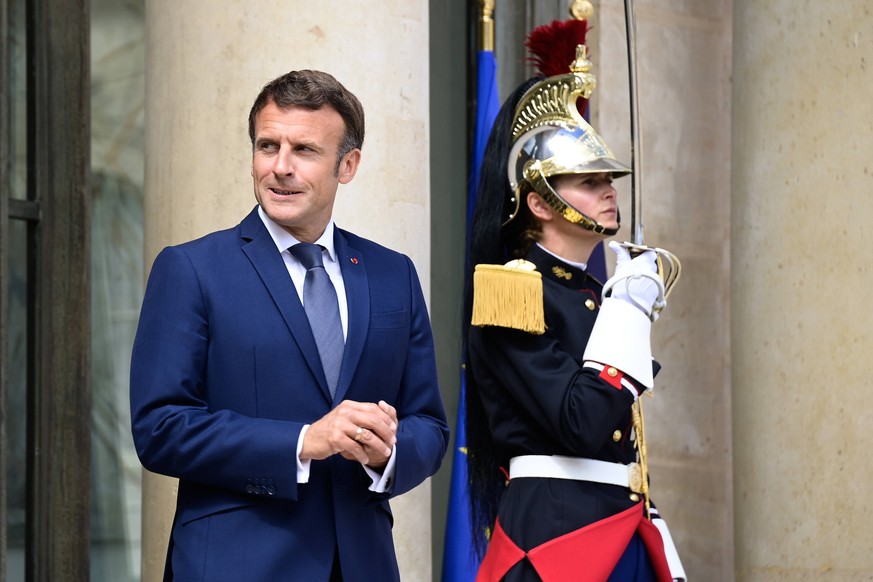 Unbeliebter Präsident: Emmanuel Macron muss schwere Verluste einstecken.
