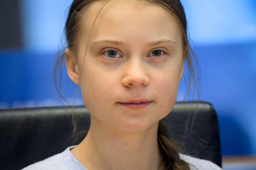 March 4, 2020, Brussels 5396, Belgium: ENVI Committee - Exchange of views with Swedish environment activist Greta Thunberg..Picture: Greta Thunberg Brussels 5396 Belgium - ZUMAi29 20200304ziai29116 Co ...