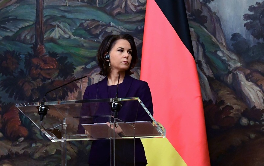 Bei ihrem Antrittsbesuch in Moskau hat sich Außenministerin Annalena Baerbock (Grüne) vor allem um eine diplomatische Lösung der russisch-ukrainischen Krise bemüht. 