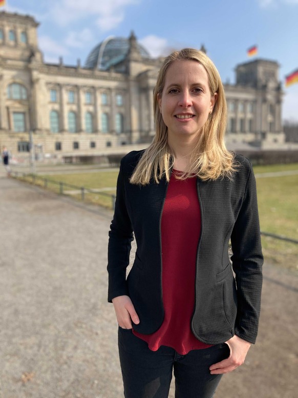 Verena Hubertz kandidiert im Wahlkreis Trier für die SPD.