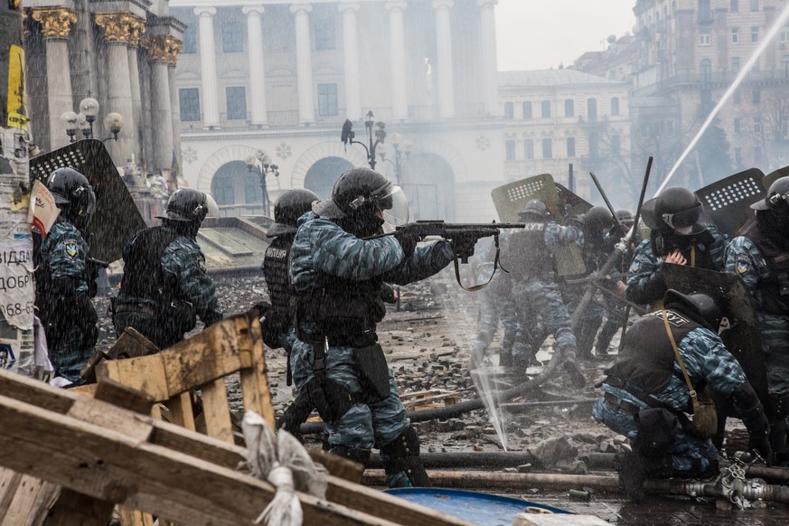 Mehr als 100 Menschen starben bei den Protesten auf dem Maidan in Kiew.