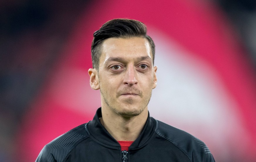 Mesut Ozil of Arsenal during the UEFA Europa League match between Arsenal and Qarabag FK at the Emirates Stadium, London, England on 13 December 2018. PUBLICATIONxNOTxINxUK Copyright: xAndyxRowlandx P ...