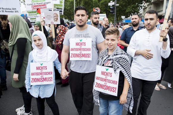 Al-Quds-Demonstration in Berlin 2016.