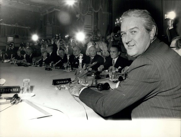1972 - The meeting of the Group of Ten taken place in Rome at the Palazzo Corsini under the presidence of the US Treasury Secretary John Connally PUBLICATIONxINxGERxSUIxAUTxONLY - ZUMAk09_

1972 The M ...
