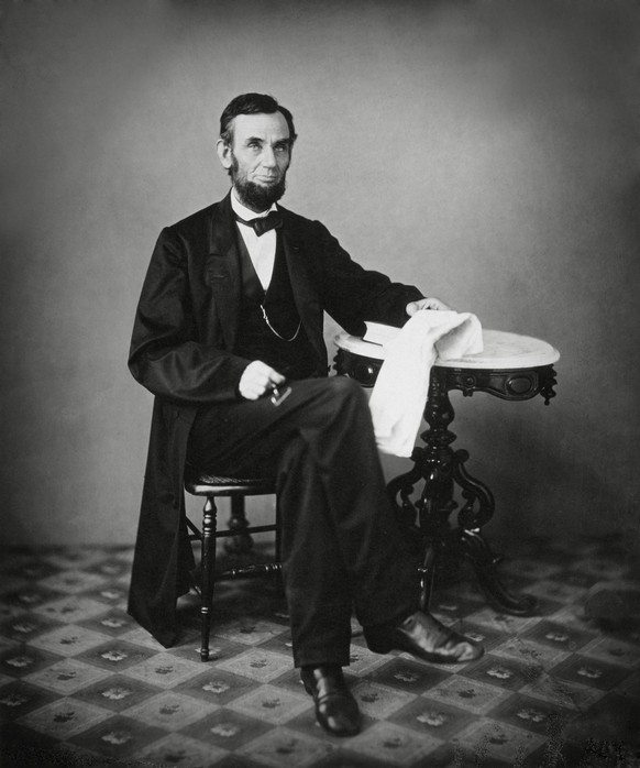 Abraham Lincoln, 1863 Photo by Alexander Gardner File Reference 1003_815THA Hollywood CA USA PUBLICATIONxINxGERxSUIxAUTxONLY Copyright: xCinemaxLegacyxCollection/ThexHollywoodxArchivex 1003_815THA