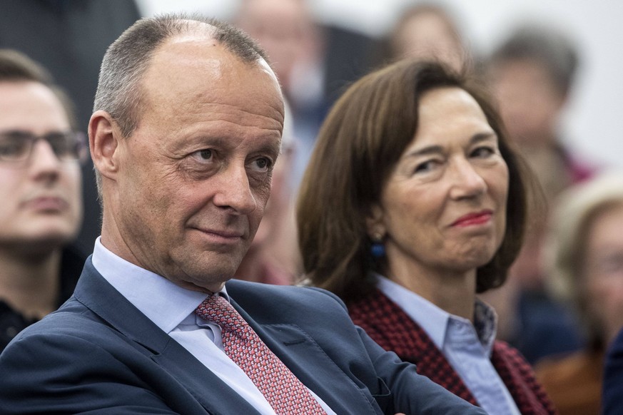 Friedrich Merz und seine Frau Charlotte sind seit 41 Jahren unzertrennlich.