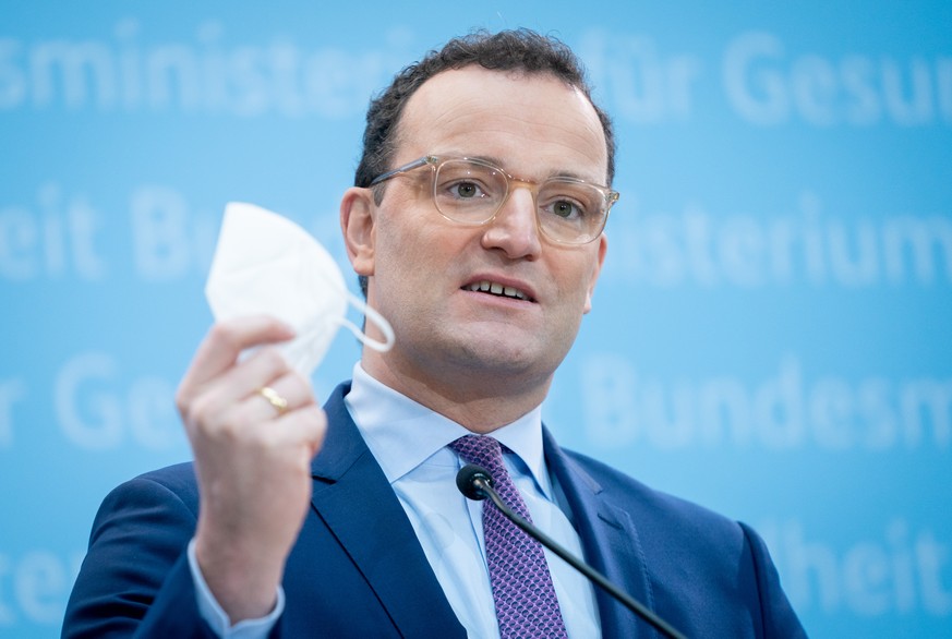 18.01.2021, Berlin: Jens Spahn (CDU), Bundesminister f