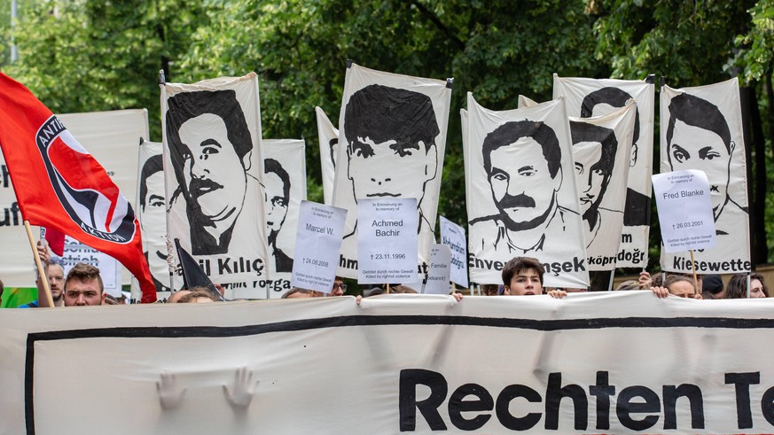 Demo gegen Nazi-Terror und Rassismus in Gedenken an Walter L