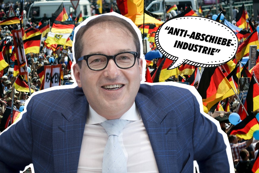 CSU-Politiker wie Alexander Dobrindt verwenden immer wieder Vokabular, dass vor einigen Jahren nur am rechten Rand gebraucht wurde.