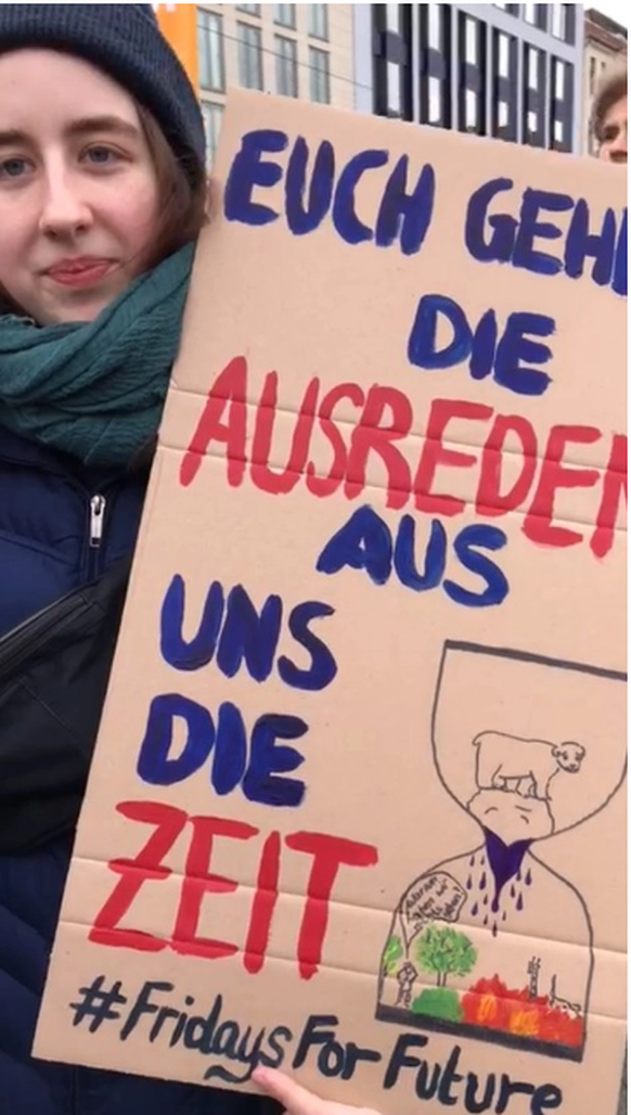 Das ist Lilly: "Euch gehen die Ausreden aus, uns die Zeit".