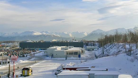 Das Gefängnis in Anchorage.