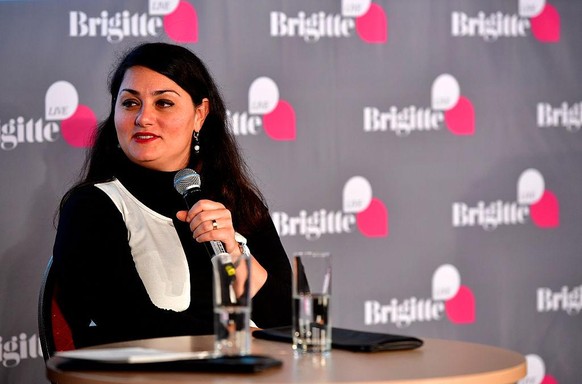 Lamya Kaddor bei einer Veranstaltung der Zeitschrift "Brigitte" auf der Frankfurter Buchmesse 2016.