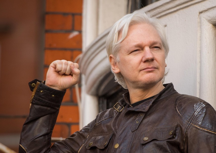 Julian Assange extradition. File photo dated 19/05/17 of Julian Assange, who is being detained in Belmarsh prison in London while the US continues an attempt to extradite him over the activities of Wi ...