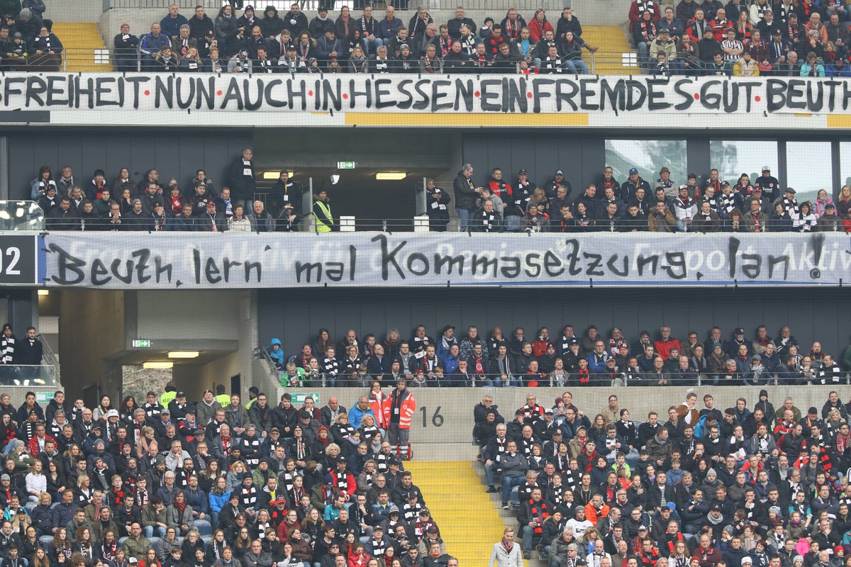 "Beuth, lern mal Kommasetzung, lan!"