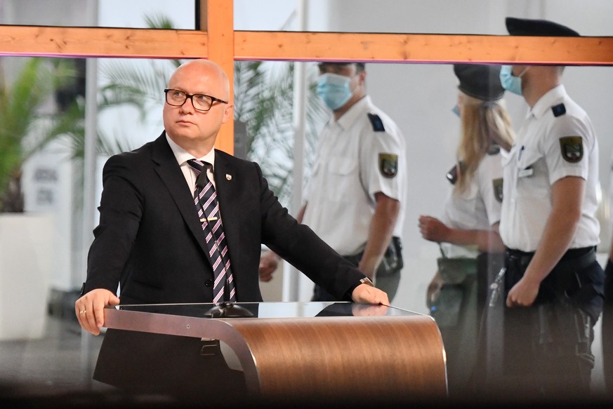 06.06.2021, Sachsen-Anhalt, Magdeburg: Oliver Kirchner, Spitzenkandidat der AfD f