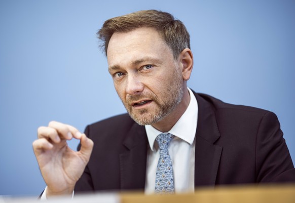 News Bilder des Tages Christian Lindner FDP im Rahmen der Bundespressekonferenz am 07.06.2021. Berlin Germany *** Christian Lindner FDP at the Federal Press Conference on 07 06 2021 Berlin Germany Cop ...