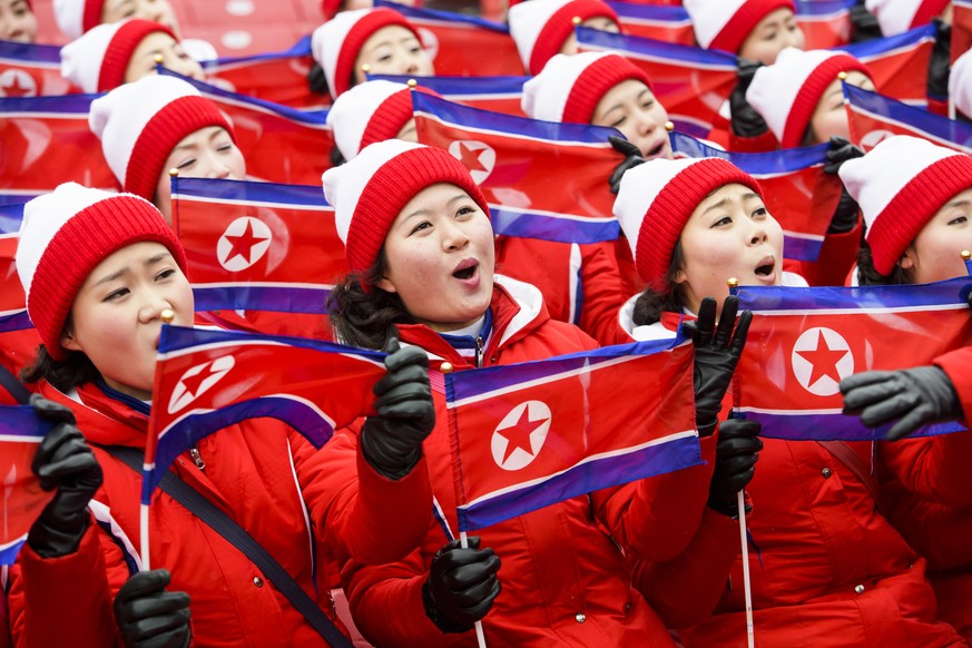 Nordkoreas große Propaganda-Show zur WM: Weltweit berichteten Medien tagelang vor allem über die "hübschen Cheerleader", anstatt über Nordkoreas gefährliche Diktatur.